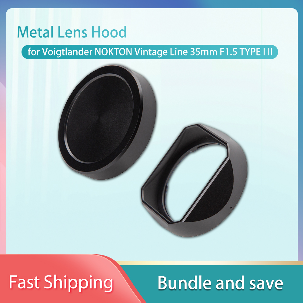 Lens Cap Vintage - Capa de lente de metal para