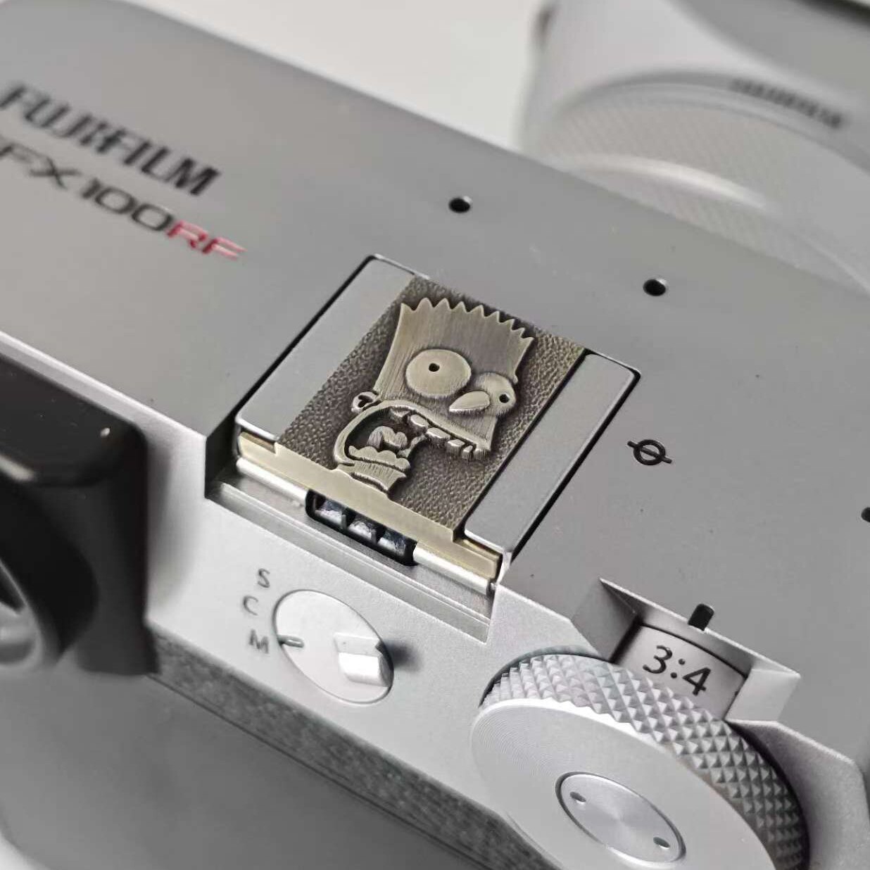 Lens Cap Vintage - Botão de Liberação de Obturador Vintage