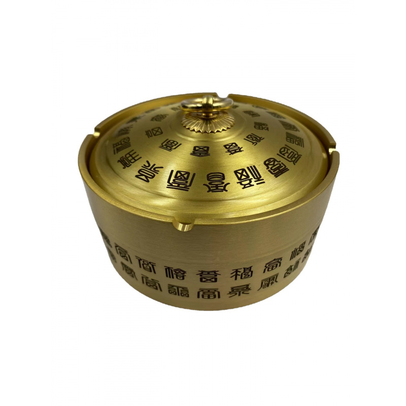 Vintage Collectible Ashtrays - Coleção de Bronze Antigo, Ornamento Vintage,