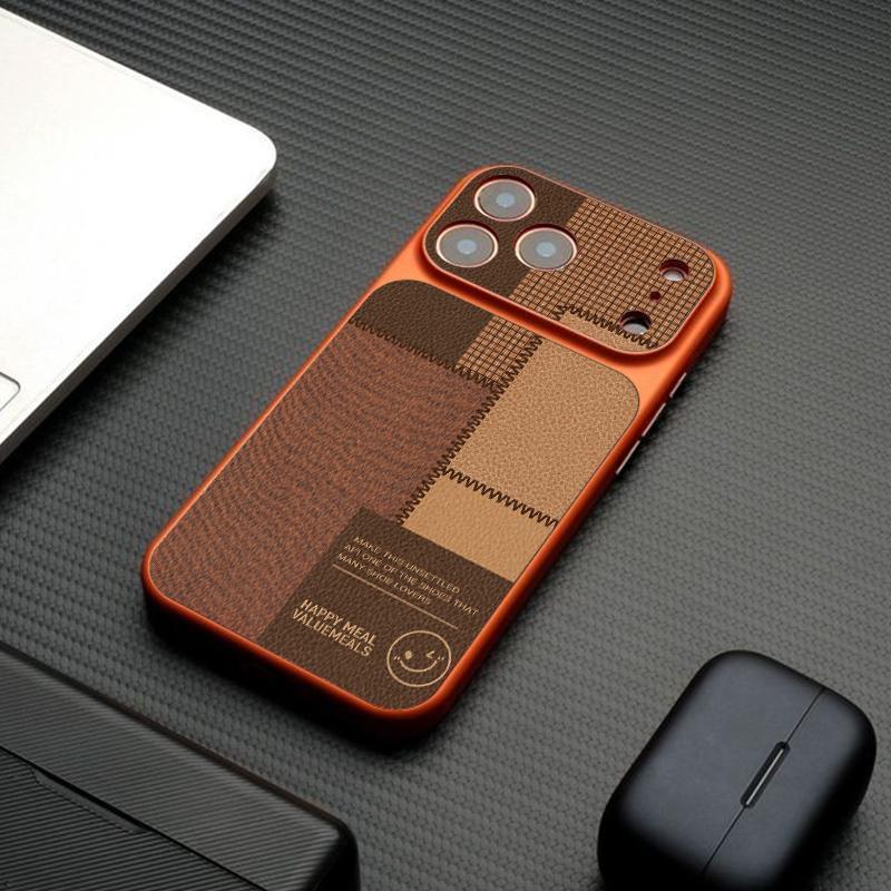Lens Cap Vintage - Capa de Celular Vintage Patchwork para