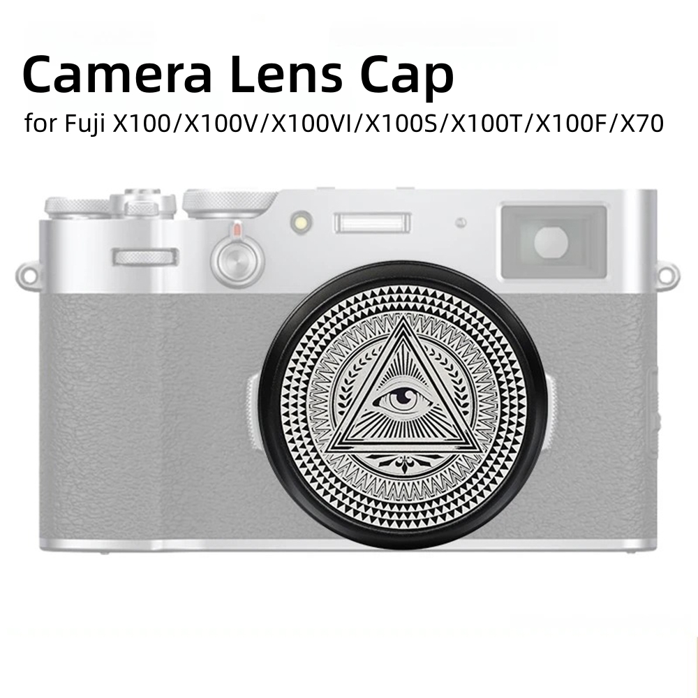 Lens Cap Vintage - Tampa de Lente de Câmera Vintage