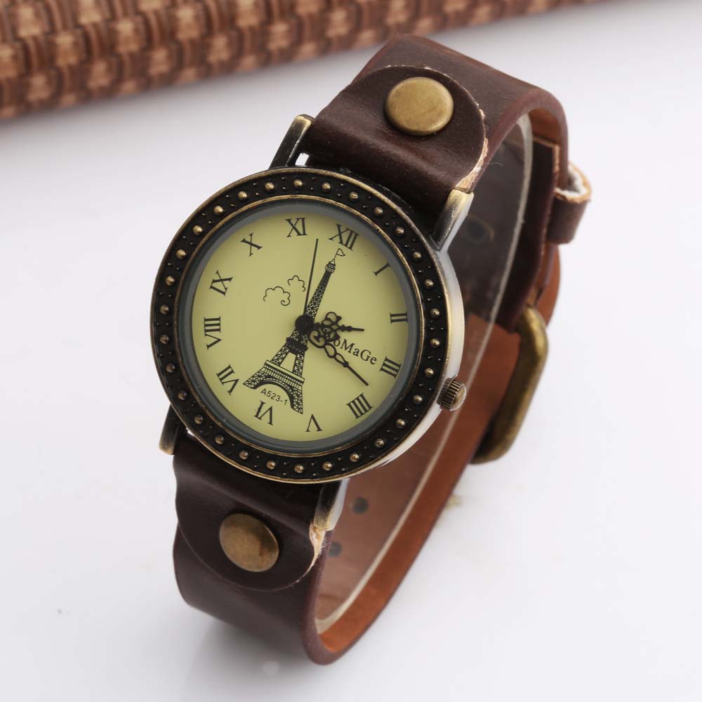 Vintage Watch Crystal - Relógios femininos moda vintage relógios femininos