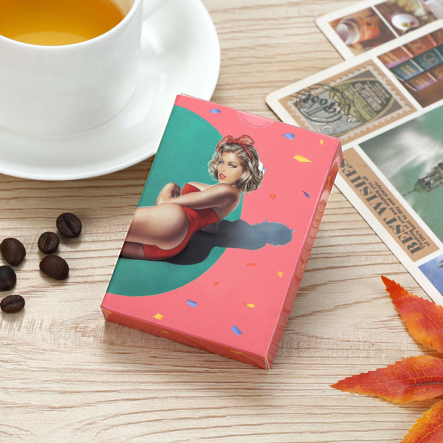 Cartas de baralho vintage retr - Vintage Collectible Board Games avaliação e preço