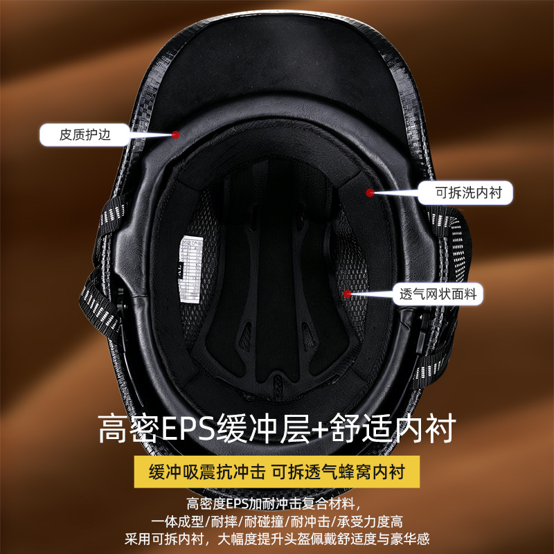 Capacetes Retrô para Motocicli - Lens Cap Vintage avaliação e preço