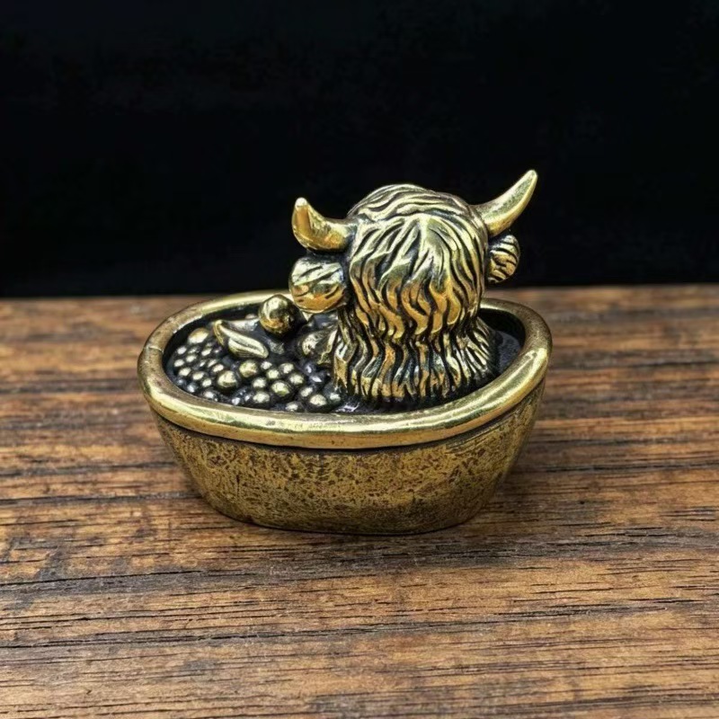 Decoração Vintage em Latão par - Vintage Collectible Ornaments avaliação e preço