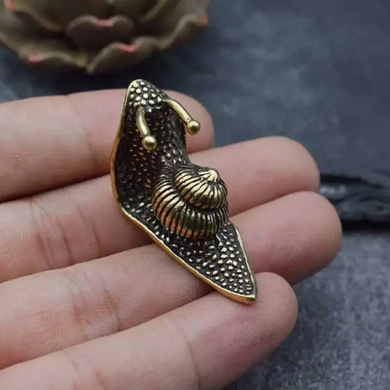 Ornamento de caracol de chá pa - Vintage Collectible Ornaments avaliação e preço