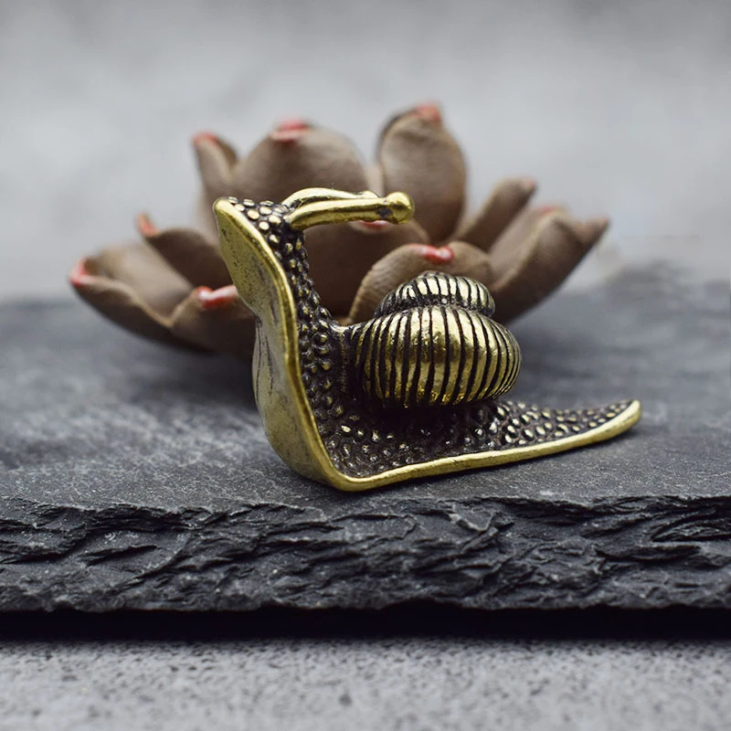 Ornamento de caracol de chá pa - Vintage Collectible Ornaments avaliação e preço