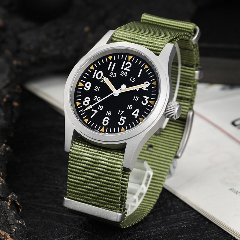 Militado ml05 relógio de campo - Vintage Watch Crystal avaliação e preço