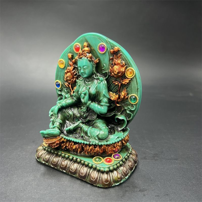 Estátua Vintage Tibetana de Ta - Vintage Collectible Ornaments avaliação e preço