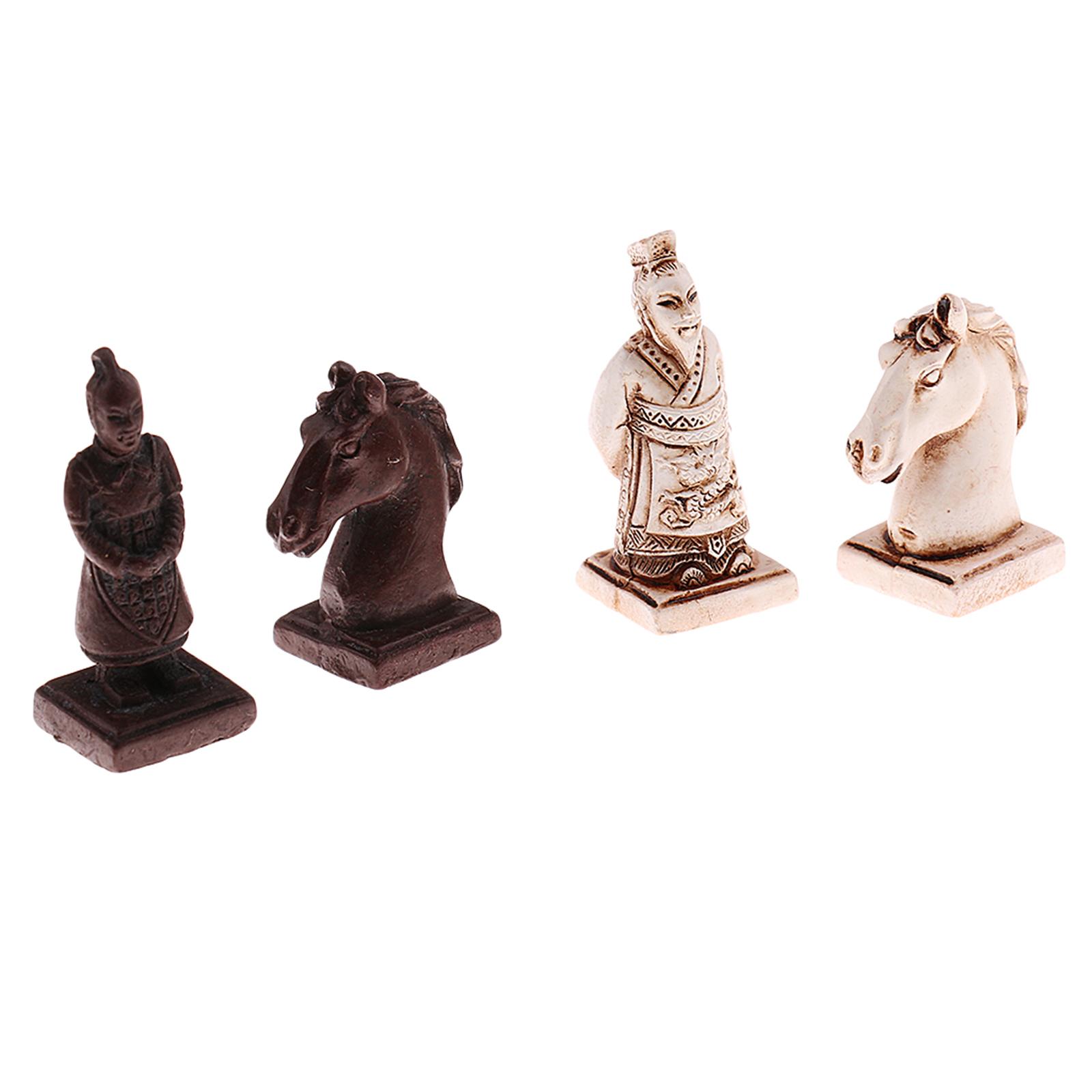 Jogo de Xadrez Dobrável em Res - Vintage Collectible Board Games avaliação e preço