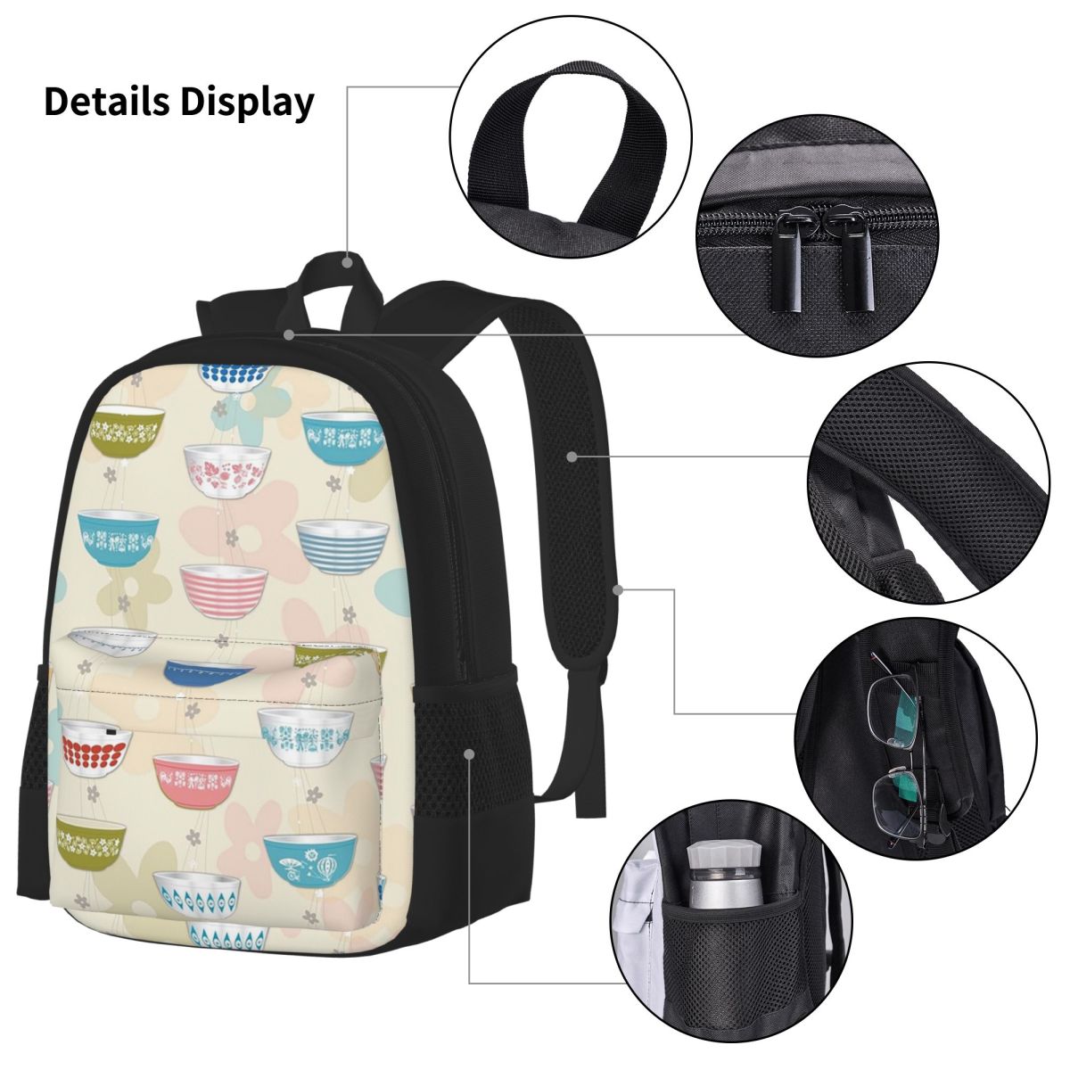 Coleção de Mochilas Vintage Py - Vintage Collectible Pyrex avaliação e preço