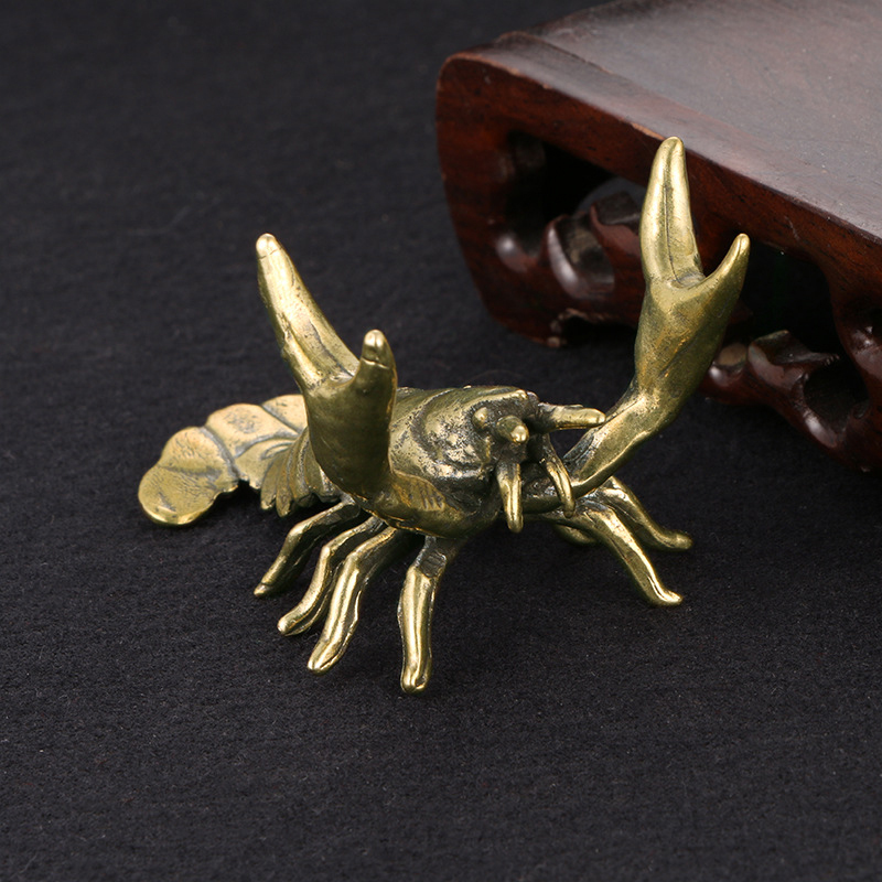 【F】Ornamento de Lagostim em La - Vintage Collectible Ornaments avaliação e preço